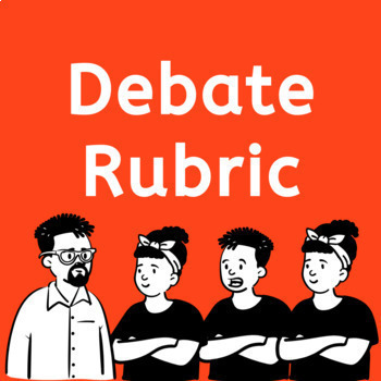 Preview of DEBATE RUBRIC: For Socratic Seminar, Argument, and Classroom Discussion