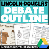 DEBATE TEMPLATE Debate Graphic Organizer Digital Worksheet