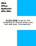 DECA Officer Application