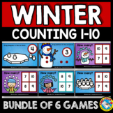 DECEMBER ACTIVITY PRESCHOOL MATH WINTER COUNT TO 10 BOOM C