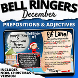 DECEMBER  Do Now Morning Work ELA Grammar Bell Ringers CHR