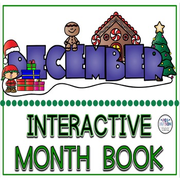 Preview of DECEMBER INTERACTIVE BOOK FOR SPEECH THERAPY