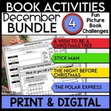 Book Activities DECEMBER BUNDLE Print and Digital