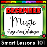 DECEMBER Resource Catalog CHRISTMAS MUSIC Resources by Sma