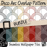 DECO ARC OVERLAP BUNDLE Seamless Pattern Tile Background D