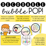 DECODABLE BUBBLE POP- CONSONANT DIGRAPHS- 15 GAMES/ ACTIVI