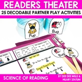 25 READERS THEATER DECODABLE PARTNER PLAYS FOR KINDERGARTE
