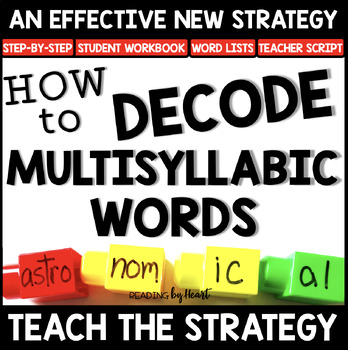 Preview of DECODE MULTISYLLABIC WORDS USING MORPHEMES SCIENCE OF READING SOR HOW-TO KIT