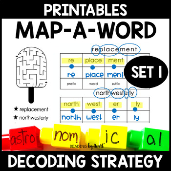 Preview of DECODING MULTISYLLABIC WORDS MAPPING MORPHEMES with A MAZE SET 1