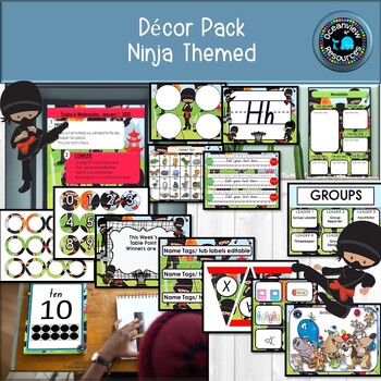 Preview of DECOR PACK -NINJA DESIGN  