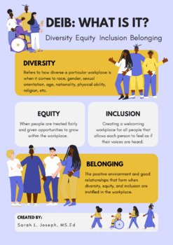 Preview of DEIB Flyer (Diversity, Equity, Inclusion, and Belonging)