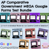 DELUXE: AP Comparative Government Google Forms Test Bundle
