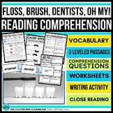 DENTAL HEALTH MONTH Reading Comprehension Passage Question