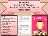 DEREK MUNSON Enemy Pie Interactive Student Journal Compreh