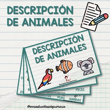 Preview of DESCRIPCIONES DE ANIMALES