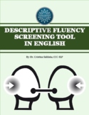 FLUENCY/STUTTERING SCREENING TOOL IN ENGLISH