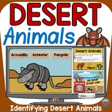 DESERT ANIMALS: DIGITAL BOOM CARDS (PRE-RESEARCH) DISTANCE