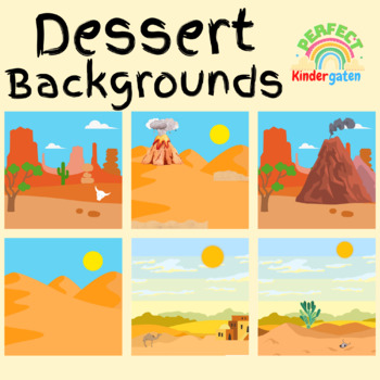 desert scene clip art