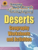 DESERTS—Geography Worksheets and Activities