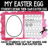 DESIGN YOUR EASTER EGG | ART ACTIVITY | CUT OUT SHAPES & GLUE ON