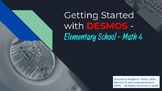 DESMOS Four-Function Calculator Steps for Elementary Schoo