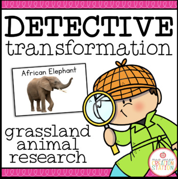 Preview of GRASSLAND ANIMALS RESEARCH ACTIVITIES FOR SECOND GRADE
