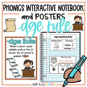 Preview of DGE Rule Interactive Notebook Activities and Posters