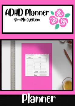 Preview of ADHD Daily Planner