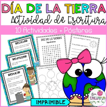Preview of Día de la Tierra | Actividad de Escritura | Earth Day in Spanish
