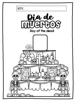 DIA DE MUERTOS/ DAY OF THE DEAD Printable Activities for Preschool