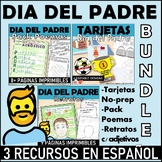 DIA DEL PADRE 3 RECURSOS ESPAÑOL WRITING PROMPTS CARDS POE