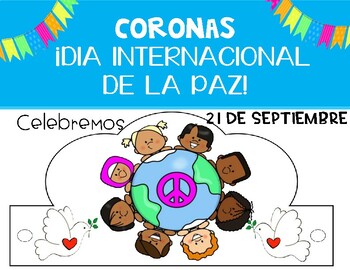 Preview of DIA INTERNACIONAL DE LA PAZ 25 CORONAS!! PEACE DAY SPANISH 25 CROWNS!