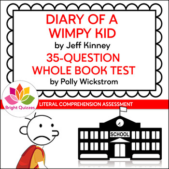 Diary Of A Wimpy Kid Comprehension Questions Worksheets Teaching