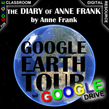 Preview of DIARY OF ANNE FRANK Google Earth Introduction Tour DIGITAL Setting Activity
