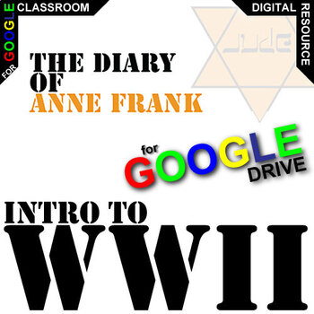 Preview of DIARY OF ANNE FRANK Intro to WWII - Historical Background Notes DIGITAL