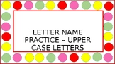 DIBELS 8 Letter Name Practice Upper Case