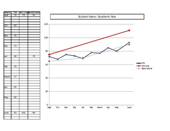 Preview of DIBELS Data Graph