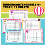 DIBELS 8 Data Progress Monitoring Student Tracking Sheets: