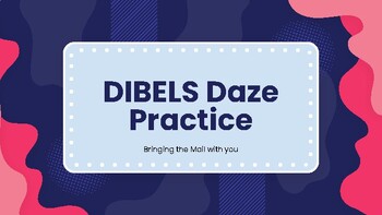 Preview of DIBELS Daze practice game