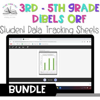 Preview of DIBELS ORF Student Data Tracking Bundle 3 - 5 Digital Option
