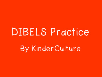 Preview of DIBELS Practice -- LNF, LSF, NWF, PSF, and Vowel Stretch