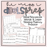 DIBELS Prep: Letter Naming Fluency and Nonsense/Real Word 
