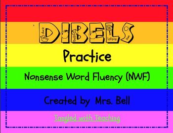 Preview of DIBELS nonsense word fluency Pack