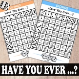 DICE GAME: HAVE YOU EVER...?