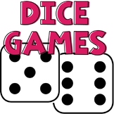 DICE GAMES: 7 Editable Google Doc Game Temples (English + 