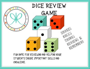 Preview of DICE REVIEW GAME