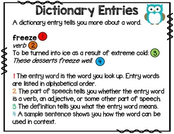 types of dictionaries list