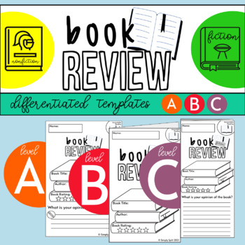 Preview of DIFFERENTIATED Book Report | Accountable Reading (AIR) | Readers Response