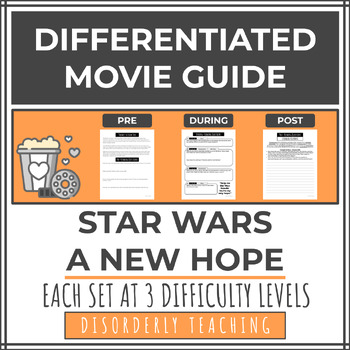 Preview of DIFFERENTIATED Movie Guide - Star Wars: A New Hope