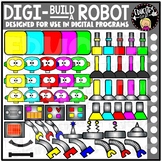 DIGI Build A Robot - Movable Images Clip Art Set {Educlips